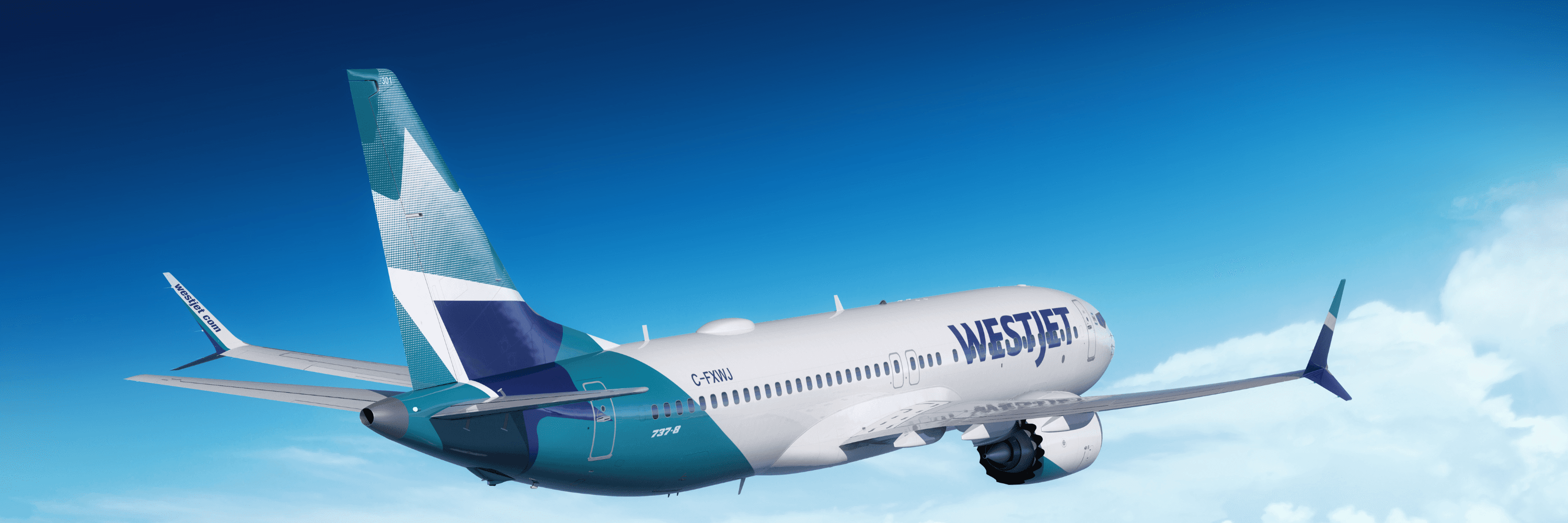 WestJet Vacances background